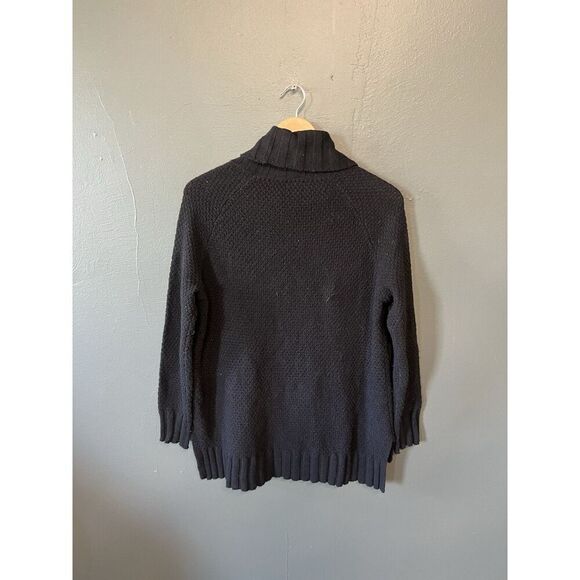 Patagonia Womens Black Knit Oversized Pullover Sweatshirt Size Small - Picture 2 of 3